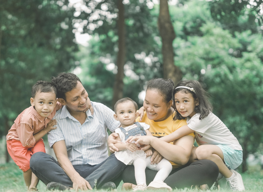 Happy family